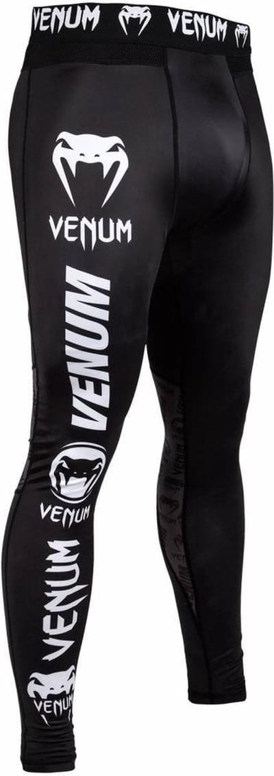 Venum Leggings Logos Spats Tights Zwart Wit - XXL - Jeans Maat 38