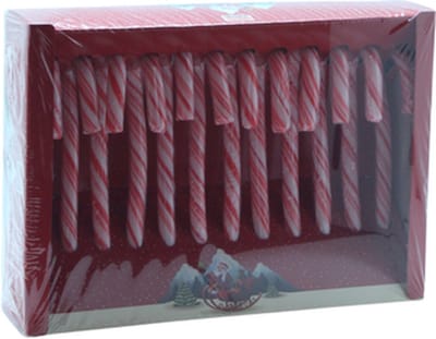 Holland Foodz - Candy Canes Rood-Wit - 16 x 144 gram