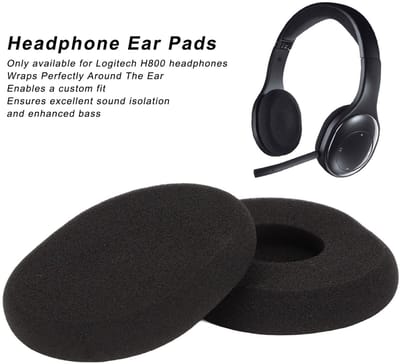 Dailygoody - voor H800 Geluidsisolatie - Oorkussens - Comfortabel en duurzaam - Geschikt voor Headset - Vervangingsset - Perfect voor langdurig gebrui