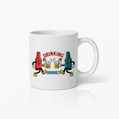 Nevolis® | Koffiemok 330ml met Uniek Design | Ontwerp Jouw Eigen Mok | Handgemaakt Cadeau voor Koffieliefhebbers | Gepersonaliseerd op Aanvraag | Enkel of Grote Bestelling