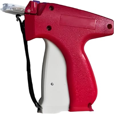 Fixateur Rapide pour Vêtements Outil de Matelassage Mini Pistolet à Points pour Ourlets Outil de Micro-Étiquetage Red