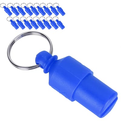 20 stuks Anti-Verloren Huisdier Hond Kat ID Naam Adres Label Opbergkoker Buis Halsband Hanger(Rood )
