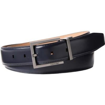Riem Calvin Klein Square Buckle Smooth 32Mm Adj - Fashion Wear - Volwassen