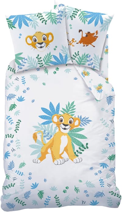 Disney The Lion King Dekbedovertrek Simba - Eenpersoons - 140 x 200 cm - Katoen
