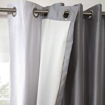 3-Pass Zwarte Voering voor Gordijnen - 100% Polyester - 66 X 87 Inch