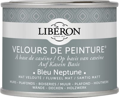 Liberon Velours De Peinture Muurverf - Mat - Bleu Neptune - 0,125l