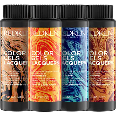 Permanente kleur Redken Color Gel Lacquers 5N-walnut (3 x 60 ml)