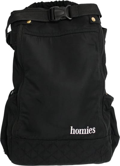 Homies dogwear- Hondenrugzak - Hondentas - Hondendraagzak - Zwart - Maat M