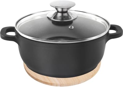 Pannenonderzetter Houten MANDALA 20 cm - Pannenlap - Onderzetters