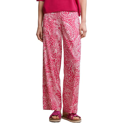 River Woods Pink Fantasy Pants Elastic Waist Size: 34 | Wide-Leg & Flared Pants Outlet | Dames | Roze