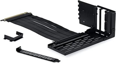 Verticale GPU Kit - Grafische Kaart Houder - PC Bouwen - Specifiek voor O11 Dynamic Evo - Eén maat - Zwart