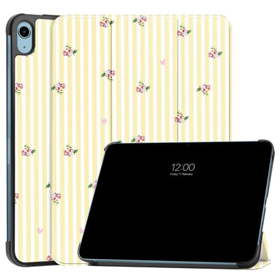 imoshion Tablet Hoes - Geschikt voor Apple iPad 11 2025 A16 / iPad 10e generatie (2022) 10.9 inch - Design Trifold Bookcase