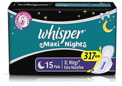 Maxi Nights maandverband voor dames, XL, 15 stuks