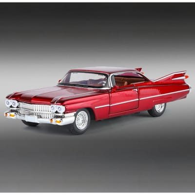 1:32 Cadillac Eldorado Biarritz Klassieke Retro Auto Legering Metaal Diecast Model Auto Huis Trendy Speelgoed Decoraties Verjaardagscadeau Vriend rood
