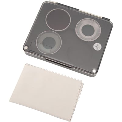 Filtres pour Caméra d'Action Filtres UV ND16 CPL Cadre en Alliage d'Aluminium Filtres d'Objectif pour Caméra de Sport pour Osmo gray