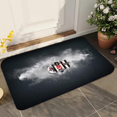 1 stuks Mode Besiktas BJK Badkamer Absorberende Matten Antislip Matten Woondecoratie Benodigdheden Tapijten Woon Keuken Vloermatten 40x60cm gray