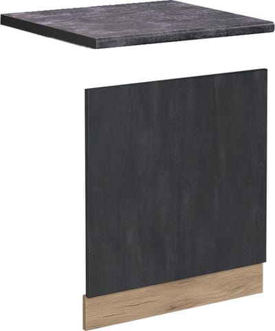 Vicco R-Line Frontpaneel – 60 cm WB Antraciet Zwart beton