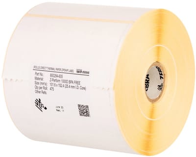 Zebra Z Trans 5P - mat permanent selvklæ
