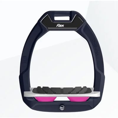 Veiligheidsaccepters voor het paardrijden Incliné Grip Groen/Grijs/Roze Flex-On Safe-On
