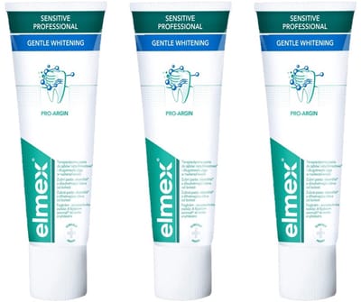 Elmex Tandpasta - Sensitive Professional Gentle Whitening - Voordeelverpakking 3 x 75 ml