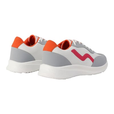 Regatta Dames/Dames Marine Retro Trainers (Sneeuwwitje/Roze toverdrank)