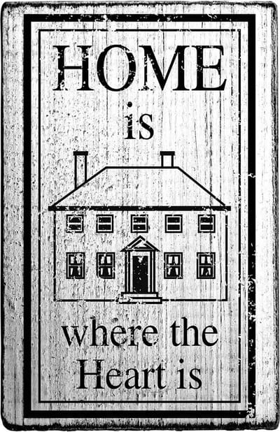 Colop vintage stempel-Home is where the heart is-Stempelen-Kaarten maken-Scrapbook-Knutselen-Hobby-DIY -Stempels-Creative hobby
