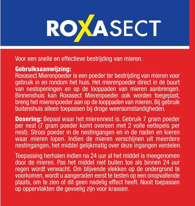 3x Roxasect Mierenpoeder 75 gr