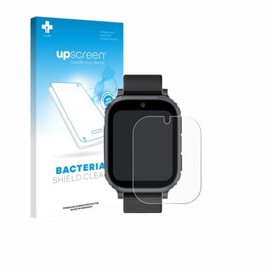upscreen - Screenprotector voor Ruopoem Kids Smartwatch 4G - Folie Beschermfolie transparant antibacterieel