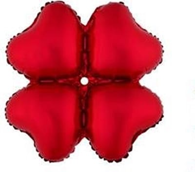 folieballonnen - rood hart - voor - ballonpilaar - of - ballonboog - huwelijk - feesten