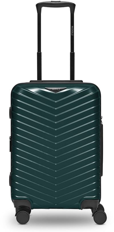 REDOLZ trolley Essentials 18 Trolley Metallic-Green Shiny donkergroen 56cm