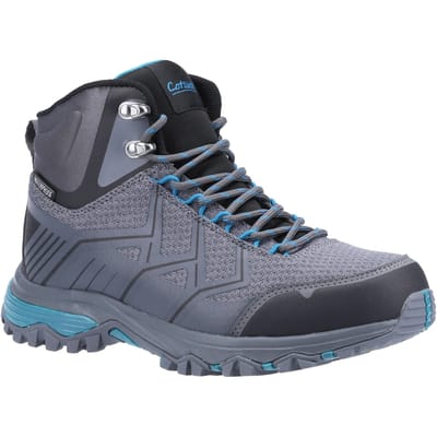 Cotswold Dames/dames Wychwood wandelschoenen (Grijs/Blauw)