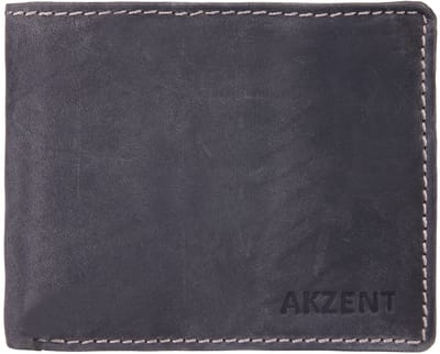 AKZENT Herenportemonnee horizontaal echt leer Hashem, RFID-bescherming