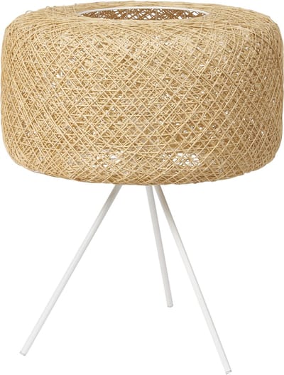 OSRAM Decor Paper Bale decoratieve vloerlamp van papier en metaal, 400 mm, met E27 fitting, IP20, beige