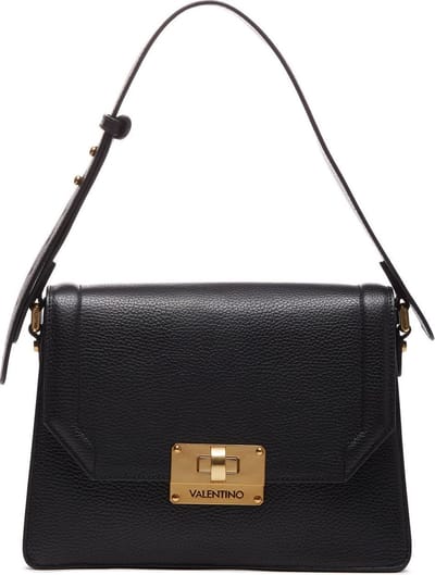 Valentino Bags Girello Leren Schoudertas VBP03I04NERO