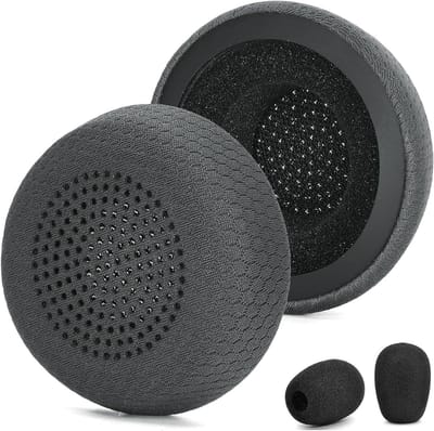 Vervangende Oorkussens van Titanium Mesh voor Logitech Zone Wireless Headsets - Comfortabele en Duurzame Oorkussens voor Verbeterde Geluidskwaliteit en Langdurig Gebruik