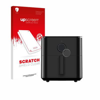 upscreen - Screenprotector voor Xiaomi Air Fryer 6.5 L - Folie Beschermfolie transparant