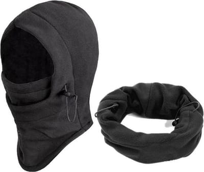 Neopreen Facemask Unisex - Zwart - One Size