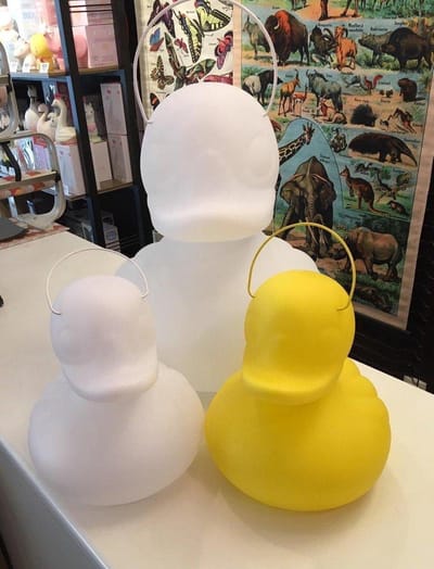Badeend - XXL - 55 cm - Wit - Badspeelgoed