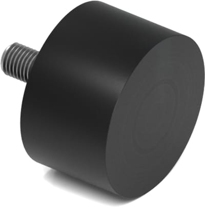 Rubbermagazijn - Trillingsvoet - Type D - 50x30mm - M10 - Set 10 stuks