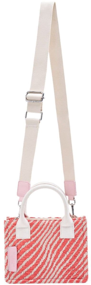 SEIDENFELT MANUFAKTUR handtas schoudertas Hulu Hand Bag Sorbet Pink crème