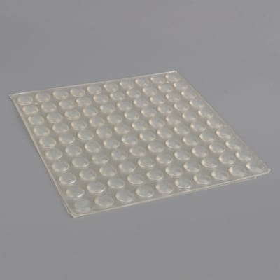 Dailygoods- Siliconen Bumpers 100 Stuks - Zelfklevende Voeten - Halve Cirkel Bumpers - Geluidsdemper - Schokabsorberend - Transparant 8x2,5mm - Geluidsdempers