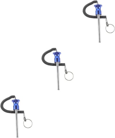 Gewichtsplaat Riemen - Laden Accessoires - Gewichtheffen Fitness - Aluminiumlegering Ijzer - 3 Stuks - Blauw
