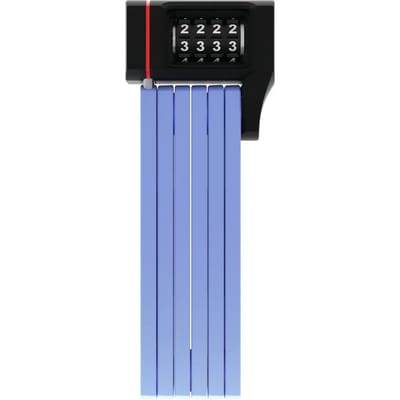 Fietsslot ABUS Vouwslot - uGrip BORDO™ 5700C - Security level 7 - blauw - 80 cm - Geschikt voor elektrische fietsen en stadsfietsen