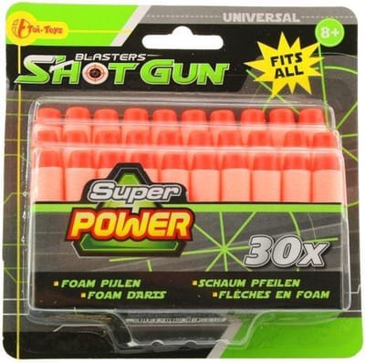 Toi-toys Navulset Foam Blaster Roze/oranje 30 Stuks