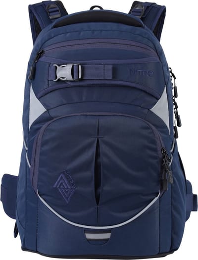 NITRO Schoolrugzak Rugzak Daypacker Collection Superhero Backpack 30L Nightsky Donkerblauw