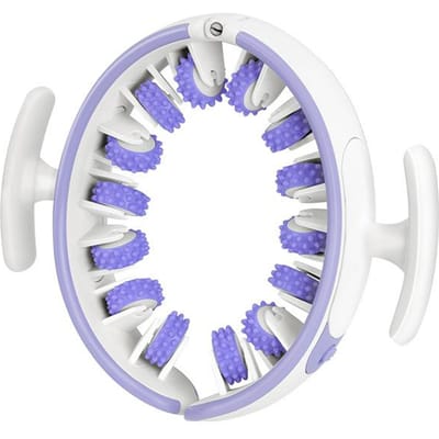 1 PC Ring Been Verfraaiend Apparaat Roller Massager Oefening Fitness Been Afslankapparaat Taille Afslankend Afneembare Trainer paars
