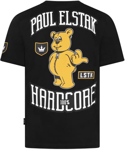100% Hardcore - Paul Elstak T-shirt Forze Zwart - Maat: XS