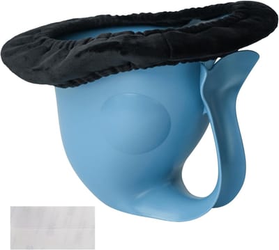 Kinderpotje - Draagbaar Potje - Zindelijkheidstraining - Antislip Vorm - 20 x 18 x 15 cm - Blauw