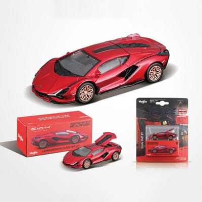 Nieuw op voorraad Maisto 1:64 Ferrari Sf90 Stradale Legering Miniatuur Diecast Model Lamborghini Sian Fkp 37 Speelgoedauto Kinderen Kerstcadeau black