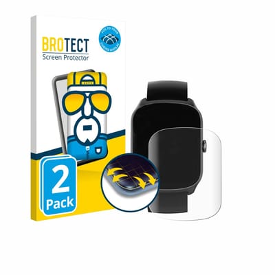 BROTECT - Screenprotector voor STECEi S68 1.95" - Folie Beschermfolie transparant volledig dekking - 2 Stuks